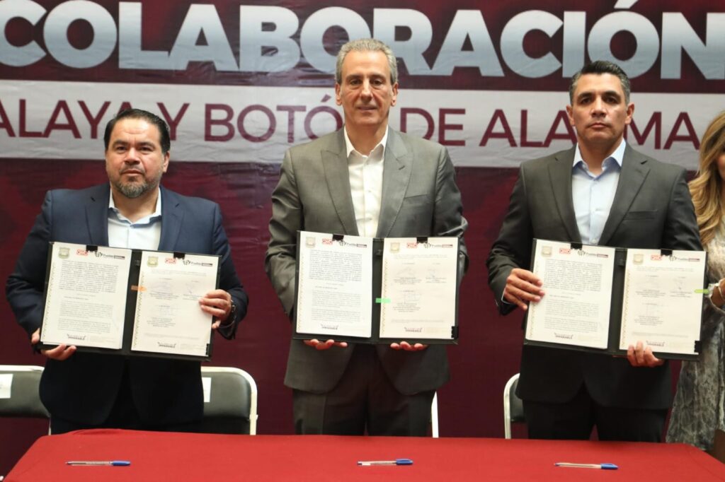 Gobierno de la Ciudad, Pepe Chedraui, convenio Torres Atalaya y Botón de Alarma Oxxo