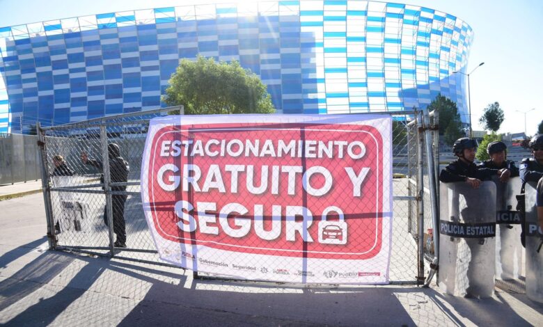 operativo, estacionamiento, zona de los estadios, 28 de Octubre