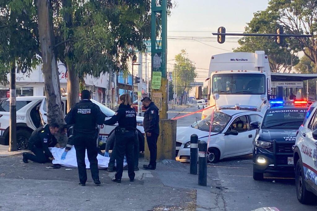 choque, Bulevar Valsequillo, Avenida Las Torres, muerto, SSC, paramédicos