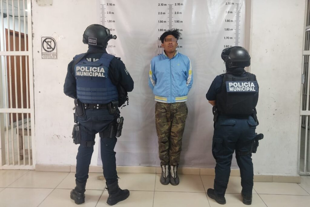 detenido, asalto, Oxxo, Cuautlancingo, colonia Nuevo León