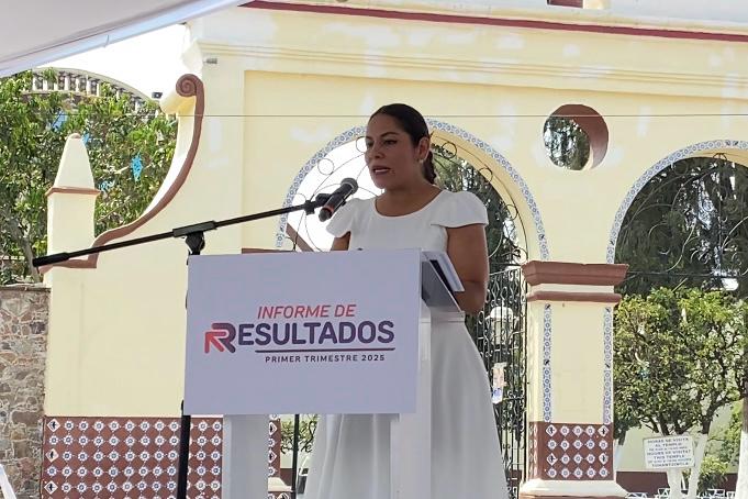 San Andrés Cholula, Lupita Cuautle, informe de resultados, trimestre 2025, Programa Anual de Obra