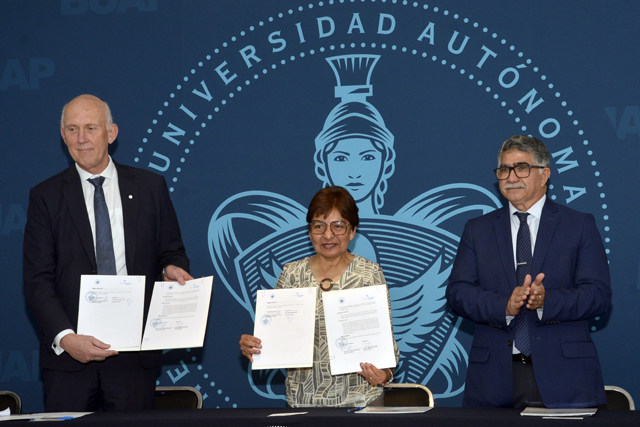 BUAP, firma de convenio, doble titulación, Universidad Técnica de Ingolstadt