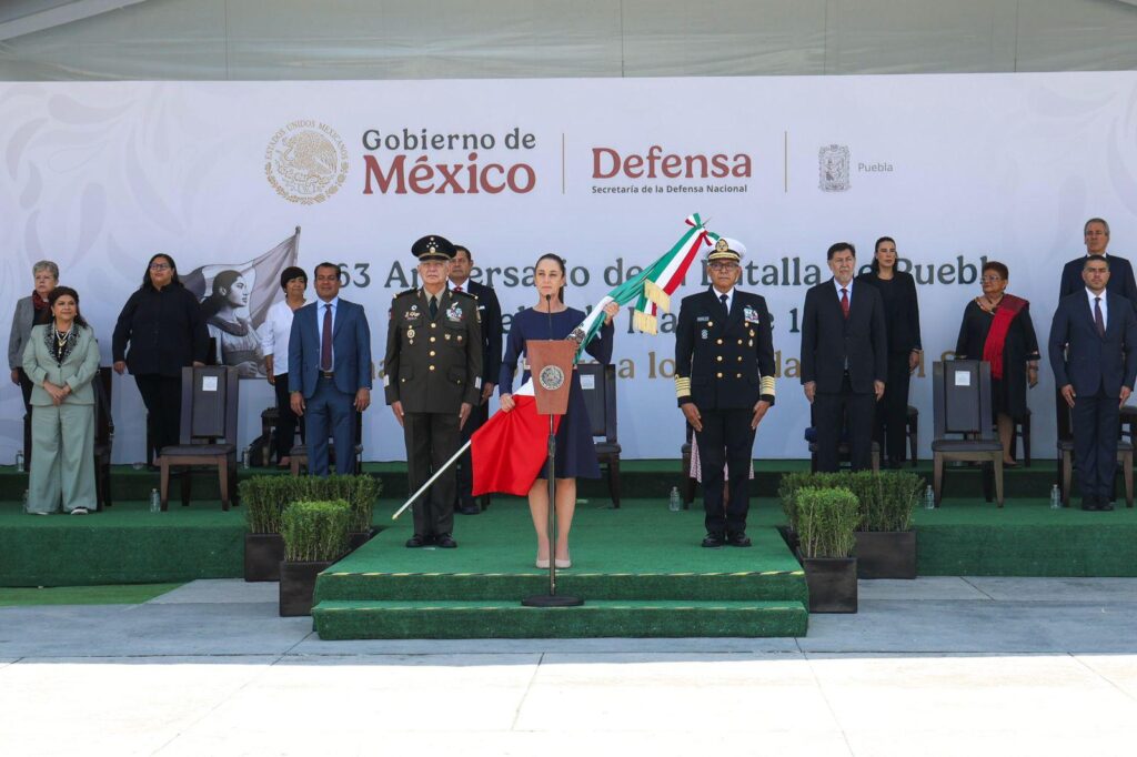 Batalla de Puebla, 5 de Mayo, Claudia Sheinbaum, Presidenta de México