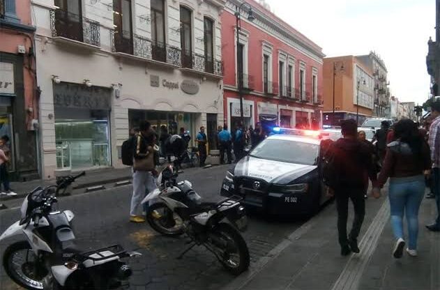 Coppel, Centro Histórico, asalto, robo de telefonía celular, Policía Municipal, Policía Estatal