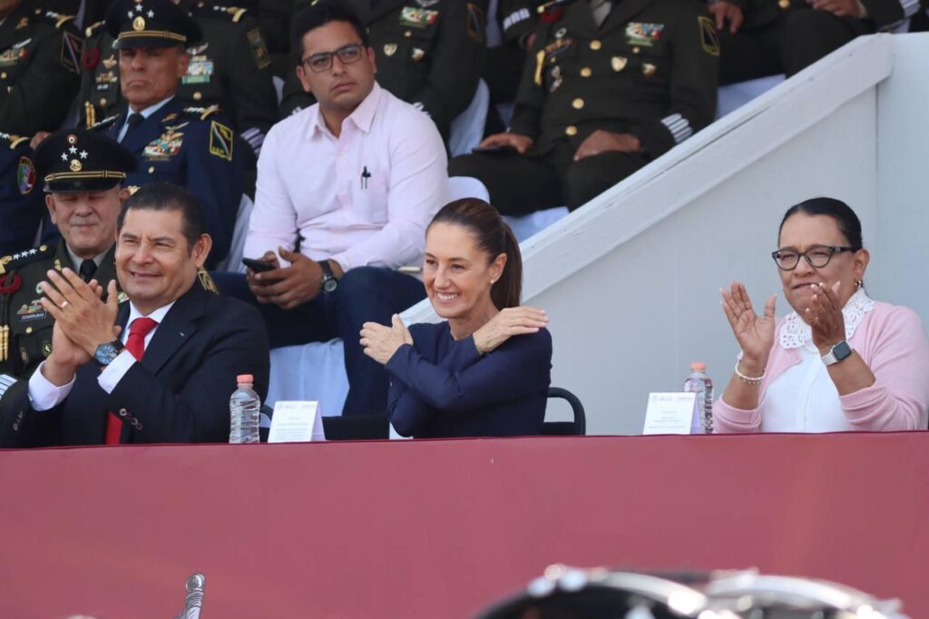 Claudia Sheinbaum, Puebla, Batalla de Puebla, Desfile del 5 de Mayo