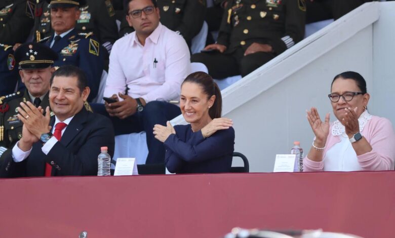Claudia Sheinbaum, Puebla, Batalla de Puebla, Desfile del 5 de Mayo