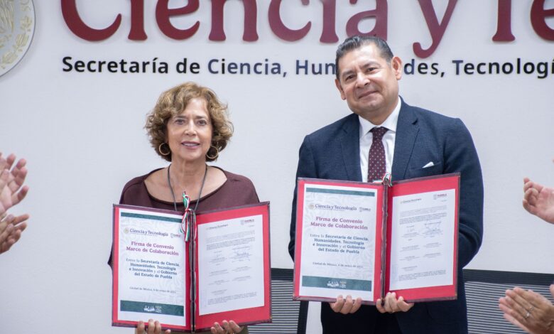 Gobierno de Puebla, Gobierno de México, Alejandro Armenta, Claudia Sheinbaum, tecnología