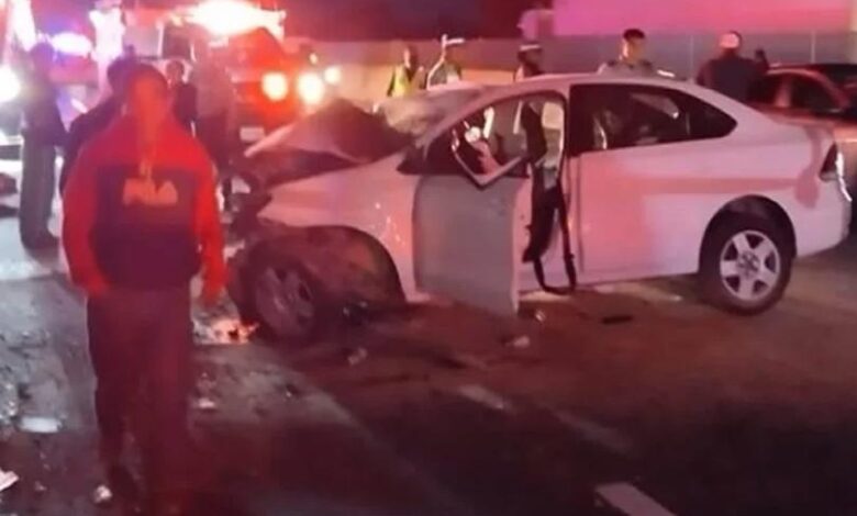 accidente, choque, autopista México-Puebla, Xoxtla, Guardia Nacional