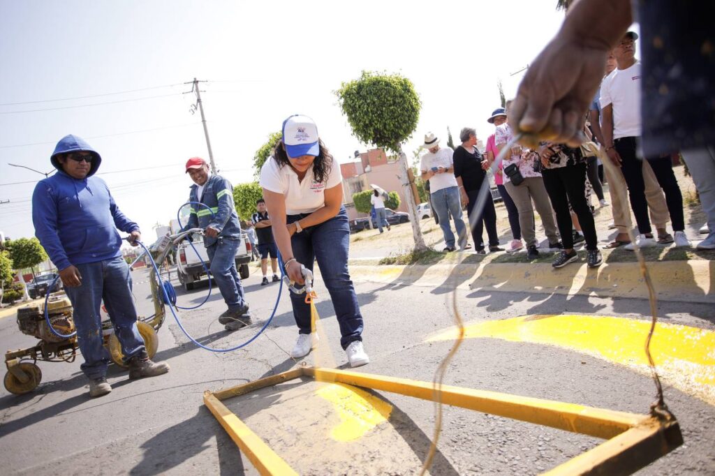 Lupita Cuautle, San Andrés Cholula, jornadas de mantenimiento