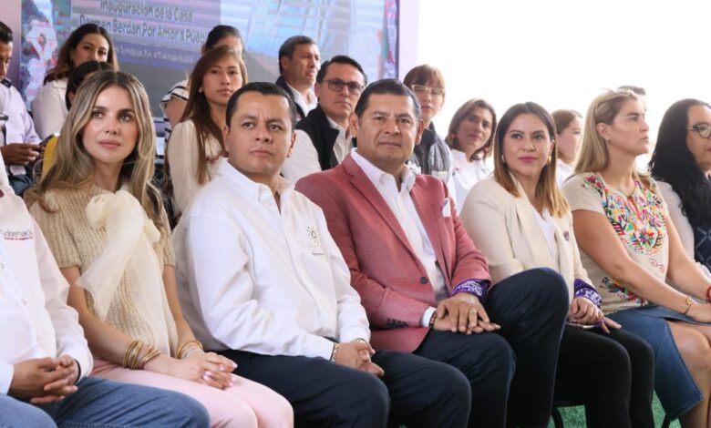 Gobierno de Puebla, Alejandro Armenta, Olimpia Coral, Casas Carmen Serdán
