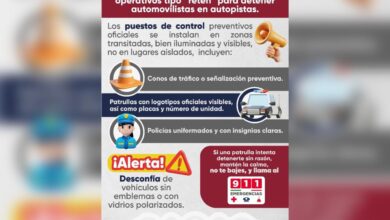 SSP, alerta, falsos retenes, operativos, autopistas