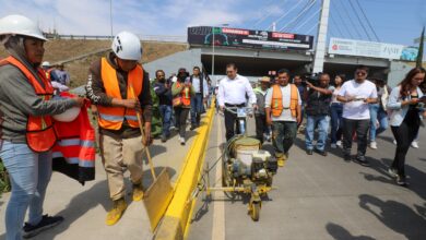 Gobierno de Puebla, Alejandro Armenta, trabajo comunitario, San Andrés Cholula, faena comunitaria, Pepe Chedraui, Lupita Cuautle