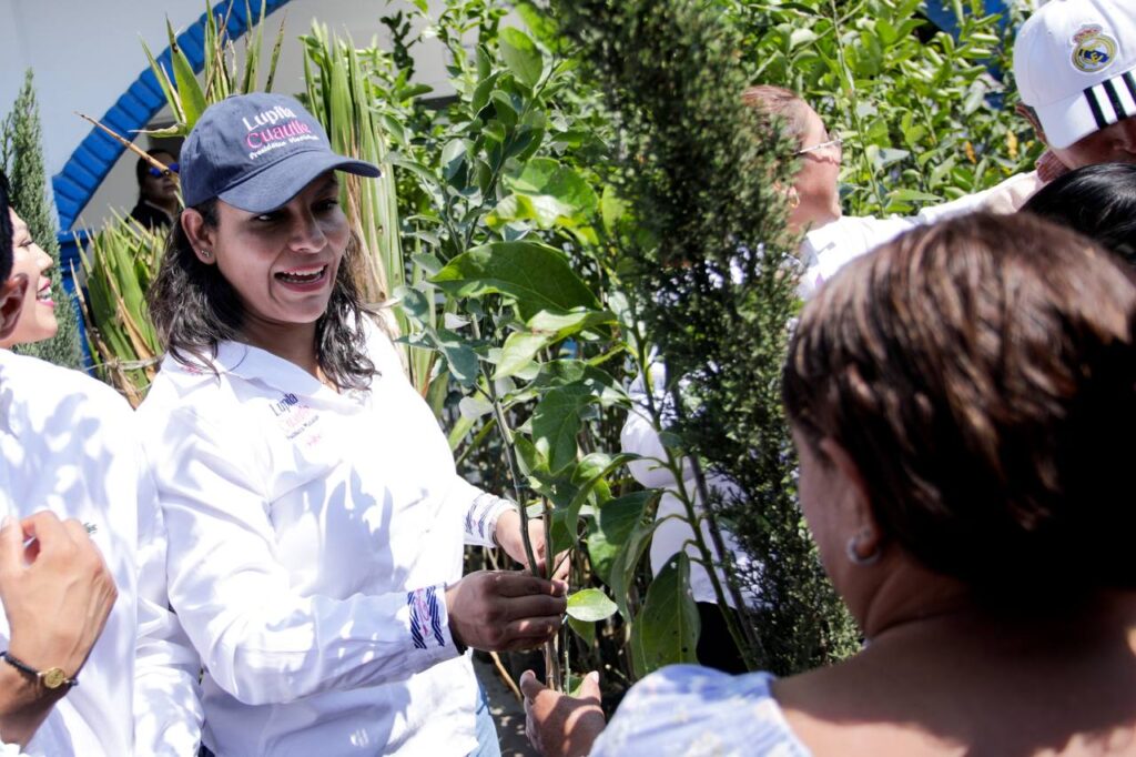 San Andrés Cholula, Lupita Cuautle, Adopta un Árbol, Cacalotepec