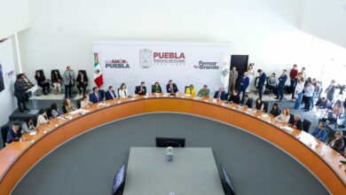 Gobierno de Puebla, maquinaria, mantenimiento, carreteras, Alejandro Armenta