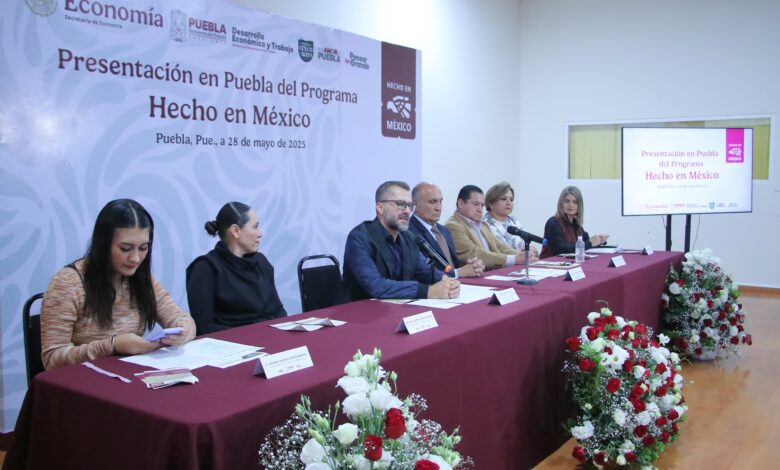Gobierno de Puebla, iniciativa, Hecho en México, Juan Carlos Natale
