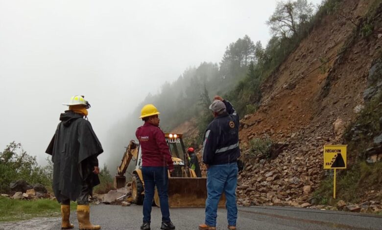 Gobierno de Puebla, huracán Erick, refugios temporales, afectaciones