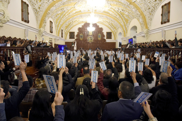 BUAP, Lilia Cedillo, Consejo Universitario, comisiones estatutarias