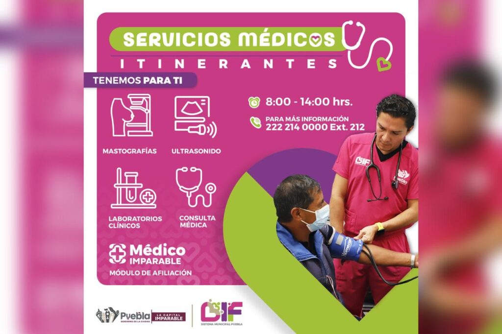 Servicios Médicos Itinerantes, SMDIF, Gobierno de la Ciudad