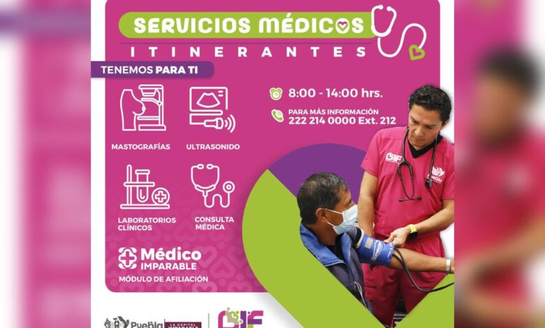Servicios Médicos Itinerantes, SMDIF, Gobierno de la Ciudad