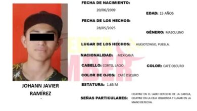 embolsado, Huejotzingo, Johan Ramírez Hernández, droga, desaparecido