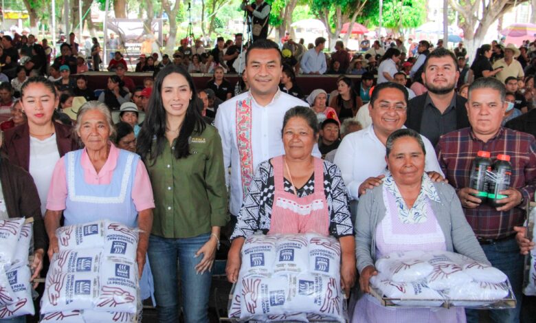 Gobierno Municipal de Huejotzingo, Roberto Solís, Medio Ambiente, Rebeca Bañuelos, apoyo a productores del campo