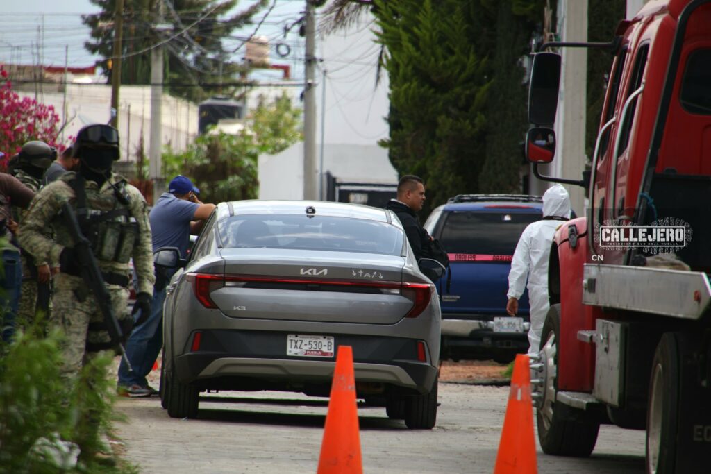ejecutado, baleado, Amozoc, Chachapa, SSP, Ejército, Marina, Guardia Nacional, FGE, investigaciones