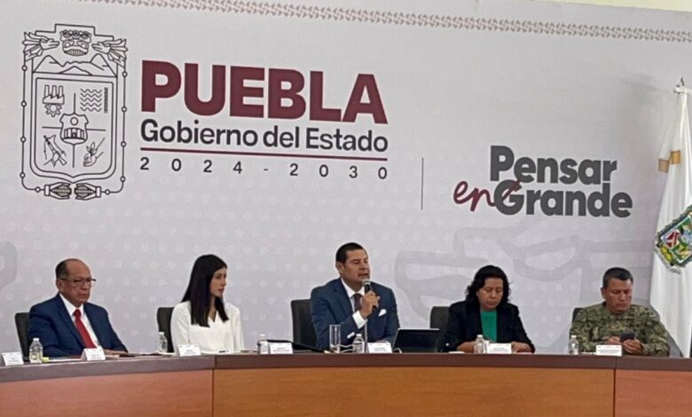 Gobierno de Puebla, Alejandro Armenta, apoyo, migrantes, abogados, redadas en Los Ángeles