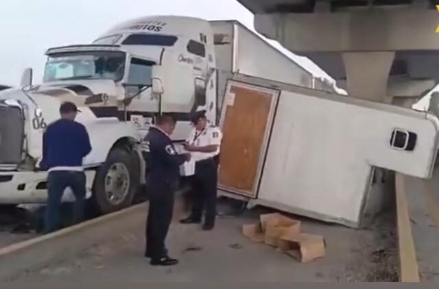 choque, autopista México-Puebla, robo, asalto, SSP