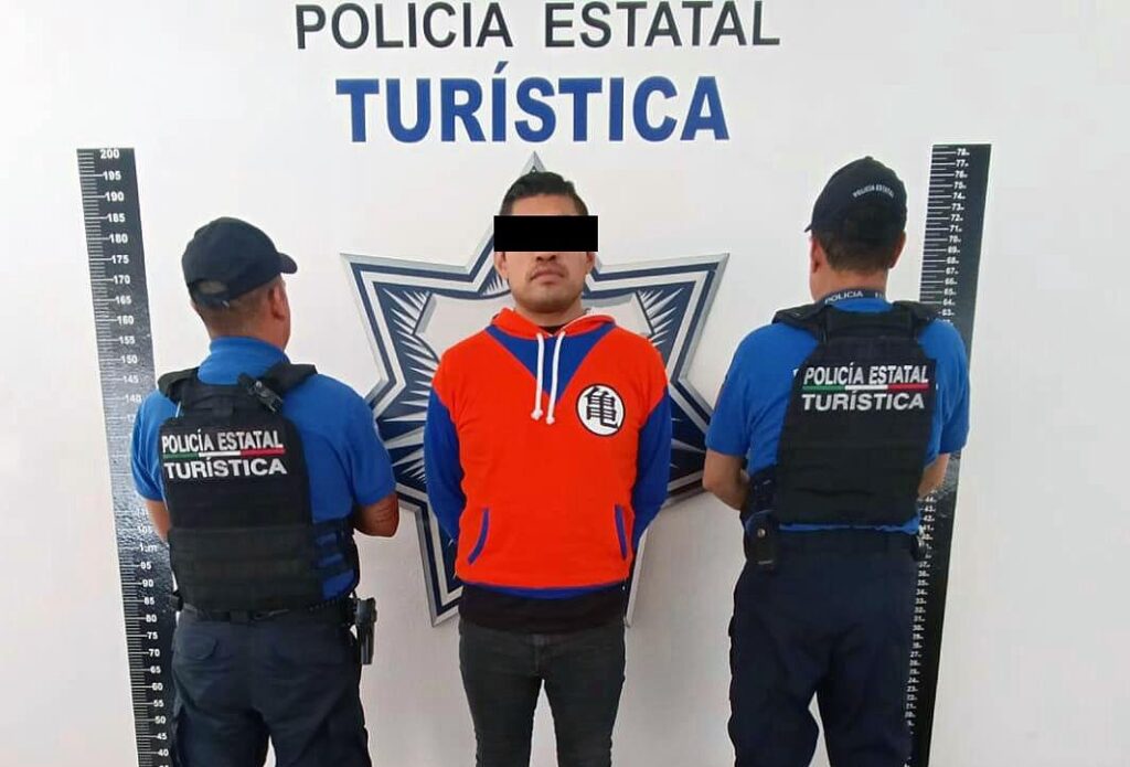 intento de robo, usuarios, Línea 3 de RUTA, detenido, SSP, Policía Estatal Turística, Barrio de Analco