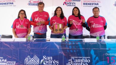 Lupita Cuautle, San Andrés Cholula, Medio Maratón del Día del Padre