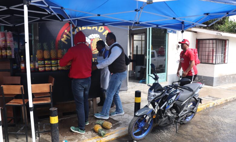 operativo, venta de alcohol, vía pública, Secretaría General de Gobierno, Bosques de San Sebastián, Santa María Xonacatepec