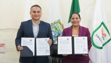 San Andrés Cholula, Lupita Cuautle, convenio, CLEU, seguridad, capacitación, SSPyPC