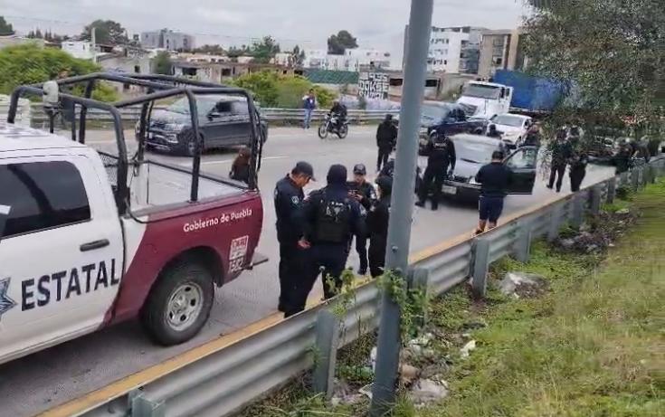robo, SSP, Periférico, Recta a Cholula, detenido, operativo