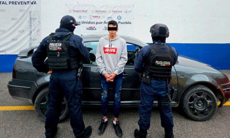 detenido, SSP, persecución, Periférico, robo de camioneta de carga, privación ilegal de la libertad