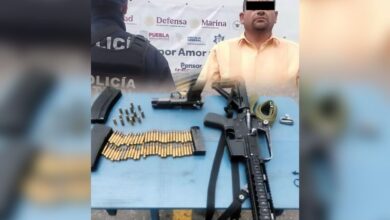 detenido, AR-15, SSP, Libres, Ministerio Público Federal