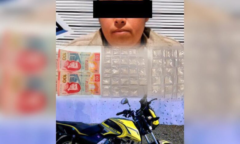 detenidas, Coronango, SSP, Marina, narcomenudeo, El Patuleco