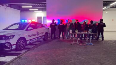 detenidos, robo a negocio, SSC, Policía Municipal, El Arenal