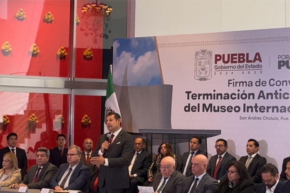 deuda, Museo Internacional del Barroco, Gobierno de Puebla, Alejandro Armenta