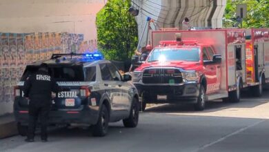 volcadura, Lomas de Angelópolis, SSP, Proximidad de Caminos, Bomberos