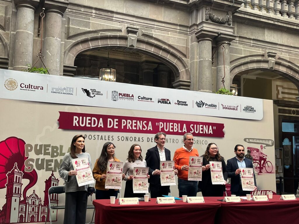Gobierno de la Ciudad, Pepe Chedraui, Puebla Suena 2025, Mapa Sonoro de México