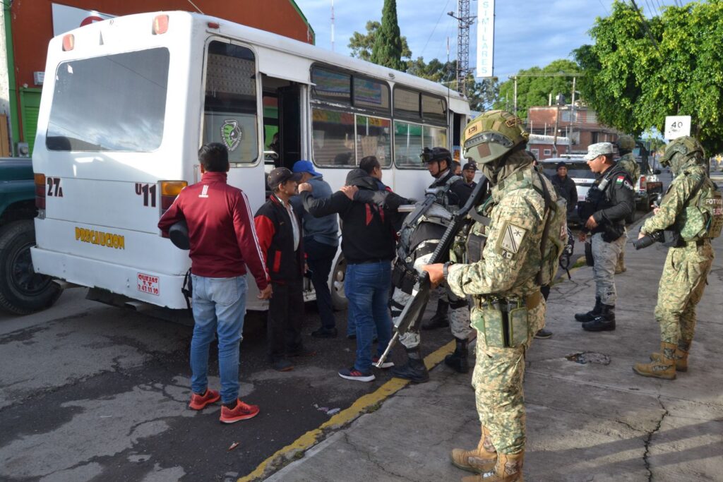 Gobierno de Puebla, operativos, transporte público, patrullajes en colonias