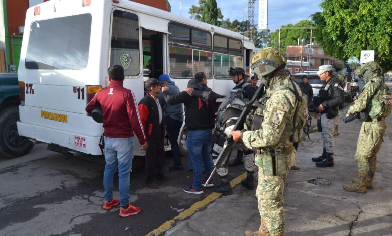 Gobierno de Puebla, operativos, transporte público, patrullajes en colonias