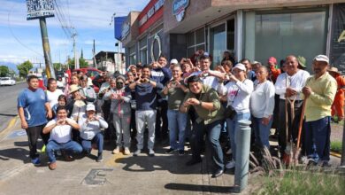 Cuautlancingo, Omar Muñoz, faenas comunitarias, Bulevar Forjadores