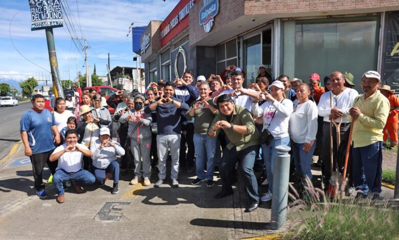 Cuautlancingo, Omar Muñoz, faenas comunitarias, Bulevar Forjadores