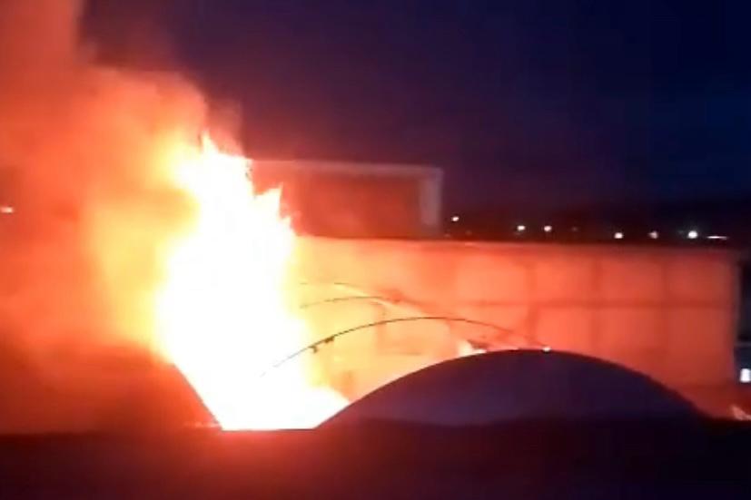 explosión, incendio, bodega de pirotecnia, Moyotzingo, Texmelucan, Bomberos