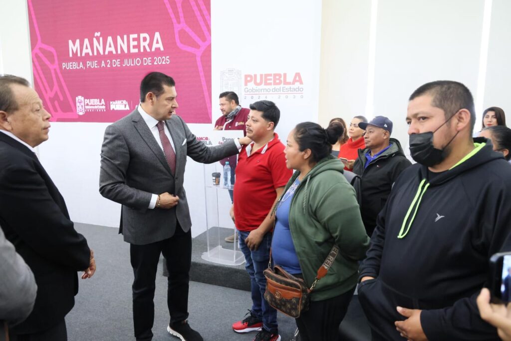 seguridad, economía familiar, migrantes, Gobierno de Puebla, Alejandro Armenta