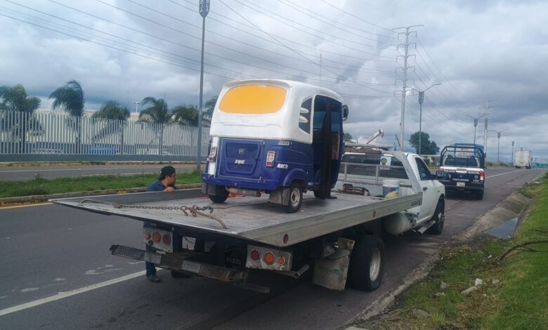 operativos, mototaxis, Cuautlancingo, Omar Muñoz