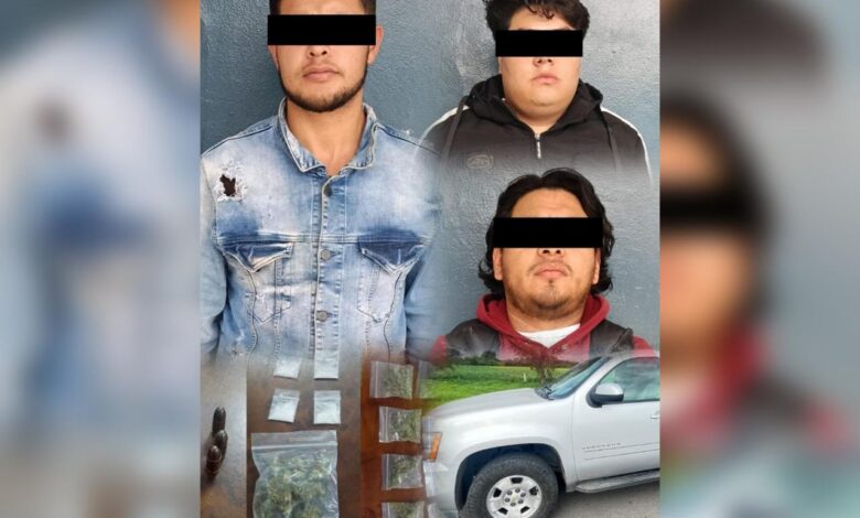 detenidos, Huejotzingo, Xalmimilulco, robo a transporte de carga, droga, cuerno de chivo