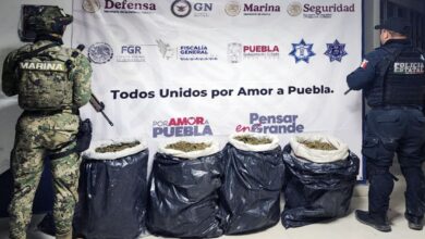 Teotlalco, Texmelucan, SSP, Policía Estatal, marihuana, crystal