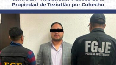FGE, detenido, corrupción, cohecho, Registro Público de la Propiedad, Teziutlán